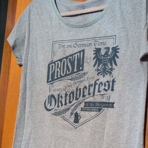 Disney Gray Oktoberfest Tee - Short Sleeve